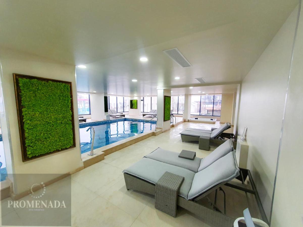 Melisea Aparthotel Pool & Spa Mamaia Nord Năvodari Kültér fotó