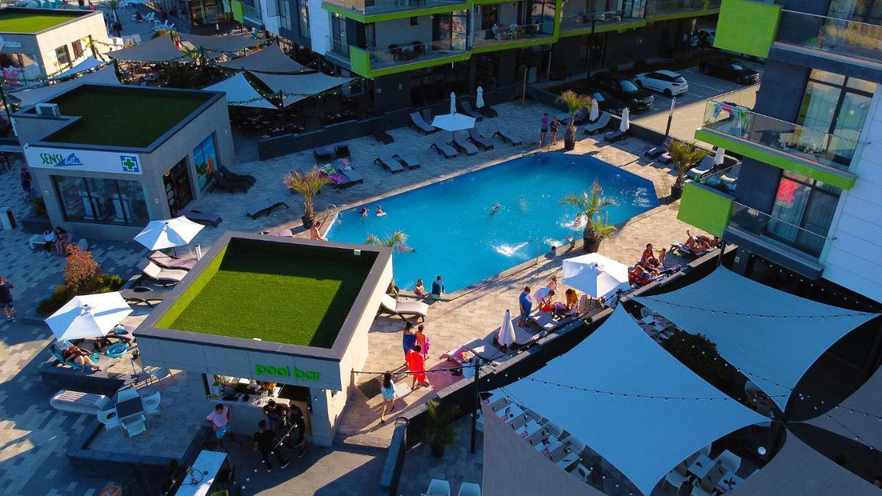 Melisea Aparthotel Pool & Spa Mamaia Nord Năvodari Kültér fotó